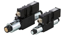 Closed loop control continually considers the current output and alters it to meet the programmed condition. Servo valves use low power and mechanical feedback to provide precise control.