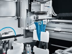 Festo has developed several pneumatic and electric components which can provide precise part movement for batteries and other sensitive electronics.