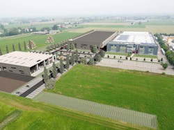 An aerial overview of Walvoil's soon to be expanded manufacturing facility which will help double its production capacity. An aerial overview of Walvoil's soon to be expanded manufacturing facility which will help double its production capacity.