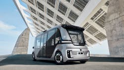 ZF's next generation shuttle is capable of Level 4 autonomous operation. ZF's next generation shuttle is capable of Level 4 autonomous operation.