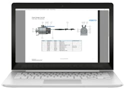 A single CAD file of the actuator/accessory assembly simplifies the design process by eliminating individual CAD files for the various components. The tool also consolidates and simplifies parts lists.