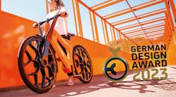 All aspects of the igus: bike are made from recycled plastic. All aspects of the igus: bike are made from recycled plastic.