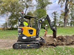Volvo continues to develop new electric-powered machines and update traditional technology to enable productivity improvements. Volvo continues to develop new electric-powered machines and update traditional technology to enable productivity improvements.