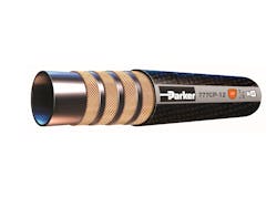 The Critical Protection hose cover protects hydraulic hoses in rugged applications. The Critical Protection hose cover protects hydraulic hoses in rugged applications.