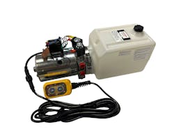 Bucher Hydraulics&apos; power packs combine hydraulic valves, a gear pump and motor into a single, easy to install unit.