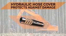 Hydraulic Hose Cover Protects Against Damage thumbnail