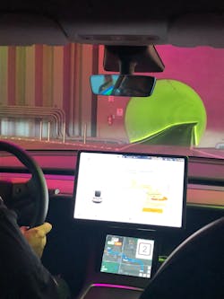 A ride in the LVCC Loop can make it quick and easy to get from one hall to another. A ride in the LVCC Loop can make it quick and easy to get from one hall to another.