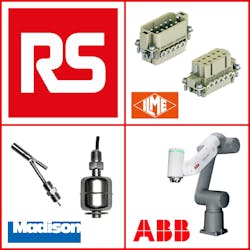 RS has added three new suppliers to its offering of technologies which aid implementation of Industry 4.0.
