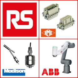RS has added three new suppliers to its offering of technologies which aid implementation of Industry 4.0. RS has added three new suppliers to its offering of technologies which aid implementation of Industry 4.0.
