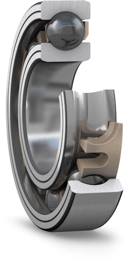 An example of SKF&apos;s ceramic bearings which will be among the products manufactured at its new facility in Mexico.