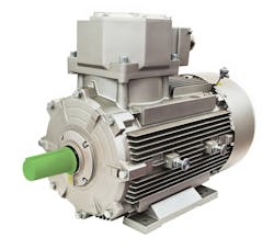 Powerful electric motor. Powerful electric motor.