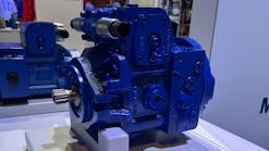 Bosch Rexroth exhibited a range of new hydraulic components.