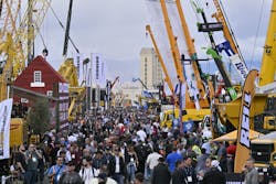 Crowds filled the indoor and outdoor areas of CONEXPO &amp; IFPE, making the 2023 show the largest to date.