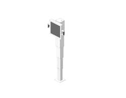 Drive Assisted Motion (X-Motion) in the five-stage lifting column allows users to move and position ceiling- or wall-mounted X-ray tubes effortlessly.