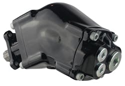 Twin-flow pumps, like the FR2, are typically used when more than one output needs to run simultaneously, such as for crane, fire truck and military applications. Twin-flow pumps, like the FR2, are typically used when more than one output needs to run simultaneously, such as for crane, fire truck and military applications.