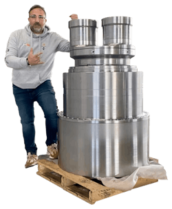 Omni's new high torque transfer gearboxes provide torque outputs of 6,000-1,000,000 Nm. Omni's new high torque transfer gearboxes provide torque outputs of 6,000-1,000,000 Nm.