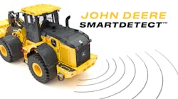 SmartDetect combines cameras and machine learning to help give operators a better view of their surroundings. SmartDetect combines cameras and machine learning to help give operators a better view of their surroundings.