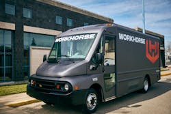 The W56 step van is a zero-emissions delivery work truck in the Class 5/6 category. The W56 step van is a zero-emissions delivery work truck in the Class 5/6 category.