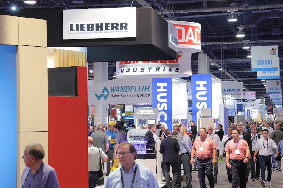The IFPE show floor was filled with attendees looking to learn more about the latest fluid power, motion control and power transmission technologies.