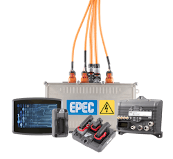 Among the products Epec displayed at CONEXPO 2023 were new electronic control units to aid OEMs with development of advanced systems and machines. Among the products Epec displayed at CONEXPO 2023 were new electronic control units to aid OEMs with development of advanced systems and machines.