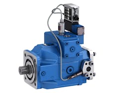 Digital proportional controls such as the Rexroth HS5 and HS5E elevate the versatility and sophistication of hydraulic pump controls, supporting closed-loop swashplate control, pressure control and power control. Digital proportional controls such as the Rexroth HS5 and HS5E elevate the versatility and sophistication of hydraulic pump controls, supporting closed-loop swashplate control, pressure control and power control.