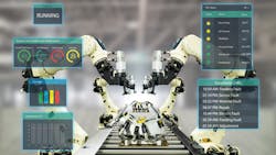 The Internet of Things can provide a host of data about a manufacturing operation. The Internet of Things can provide a host of data about a manufacturing operation.