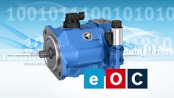 Bosch Rexroth's eOC architecture uses software to improve the control, and thus efficiency, of hydraulic components. Bosch Rexroth's eOC architecture uses software to improve the control, and thus efficiency, of hydraulic components.