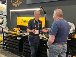Continental showcased the benefits of its Shop in a Box and how it can ease creation of hydraulic hose assemblies at IFPE 2023. Continental showcased the benefits of its Shop in a Box and how it can ease creation of hydraulic hose assemblies at IFPE 2023.