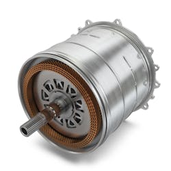 Schaeffler&apos;s electric motor can be customized to meet specific OEM machine requirements.