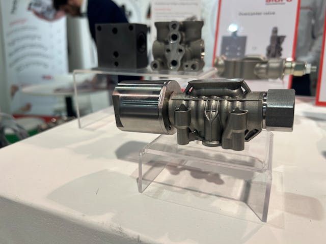 Aidro&apos;s new pneumatic valve was designed for additive manufacturing, providing OEM customers with a compact and lightweight component.