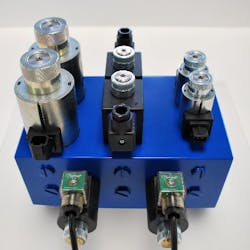ATAM has integrated sensors into its Form A connectors, shown attached to solenoid valves, to enable the monitoring of real-time performance data.