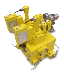 Typical explosion-proof electrohydraulic systems for mooring applications include a central HPU for power generation and hydraulic manifolds directly mounted on the deck equipment, so that the control valves are as close as possible to the winches and the actuators. Typical explosion-proof electrohydraulic systems for mooring applications include a central HPU for power generation and hydraulic manifolds directly mounted on the deck equipment, so that the control valves are as close as possible to the winches and the actuators.