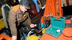 Maintaining hydraulics systems requires certain steps to follow to ensure safety. Maintaining hydraulics systems requires certain steps to follow to ensure safety.