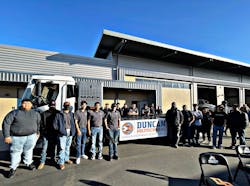 The sale of a bare chassis version of the Mack LR Electric refuse model to a school in Fresno, CA, will aid with the training of future truck technicians so they know how to safely work with electric vehicles and their specialized components.