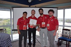 The team from the University of Louisiana at Lafayette were named Grand Champion at the final competition event hosted by Danfoss Power Solutions. The team from the University of Louisiana at Lafayette were named Grand Champion at the final competition event hosted by Danfoss Power Solutions.