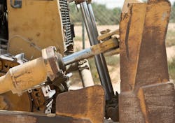 The presence of water in a hydraulic fluid can corrode the steel and copper alloys used in various hydraulic components. The presence of water in a hydraulic fluid can corrode the steel and copper alloys used in various hydraulic components.