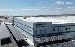 Production of mobile hydraulic components has begun at Bosch Rexroth's new manufacturing facility in Mexico. Production of mobile hydraulic components has begun at Bosch Rexroth's new manufacturing facility in Mexico.