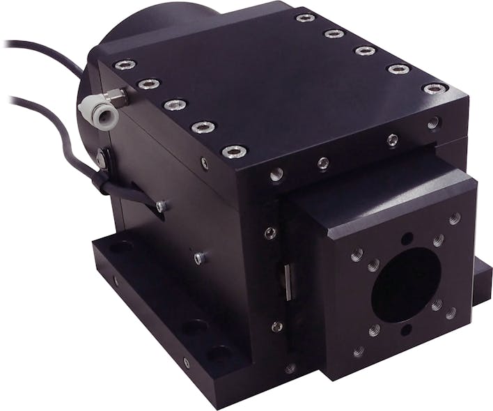 Figure 6: A high-speed voice-coil linear actuator with air bearing guides.