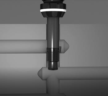 The EIS Pull Plug uses the spin pull technology of the installation tooling to automatically thread the plug onto the tools mandrel until ready to insert into the hole for sealing, making for easier and more accurate installation.