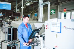 Flex has implemented an AI/ML-based defect detection system using deep neural networks, enabling defects to be found which would otherwise be difficult to see with conventional vision systems or by human inspectors. Flex has implemented an AI/ML-based defect detection system using deep neural networks, enabling defects to be found which would otherwise be difficult to see with conventional vision systems or by human inspectors.