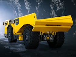 Using SSAB's fossil-free steel for the dump bed of the Minetruck MT42 helps to remove carbon emissions from the manufacturing process. Using SSAB's fossil-free steel for the dump bed of the Minetruck MT42 helps to remove carbon emissions from the manufacturing process.