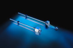 The Novotechnik TM1 Series magnetostrictive linear hydraulic and pneumatic position sensors feature stroke lengths from 50-2,000 mm. The Novotechnik TM1 Series magnetostrictive linear hydraulic and pneumatic position sensors feature stroke lengths from 50-2,000 mm.