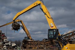 Electronic control of the MH3050 hydraulics system allows for better precision and control of machine movements as well as advanced technologies like e-fencing. Electronic control of the MH3050 hydraulics system allows for better precision and control of machine movements as well as advanced technologies like e-fencing.