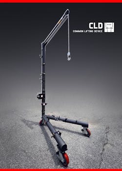 The Common Lifting Device from RISE™Robotics uses its electromechanical cylinder to lift heavy loads in military and other applications. The Common Lifting Device from RISE™Robotics uses its electromechanical cylinder to lift heavy loads in military and other applications.