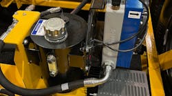 The Cyclone Hydraulic Reservoir provides a more compact option for a variety of mobile and stationary machine applications. The Cyclone Hydraulic Reservoir provides a more compact option for a variety of mobile and stationary machine applications.