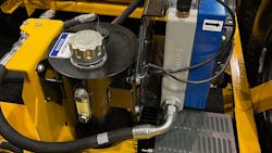 The Cyclone Hydraulic Reservoir provides a more compact option for a variety of mobile and stationary machine applications. The Cyclone Hydraulic Reservoir provides a more compact option for a variety of mobile and stationary machine applications.