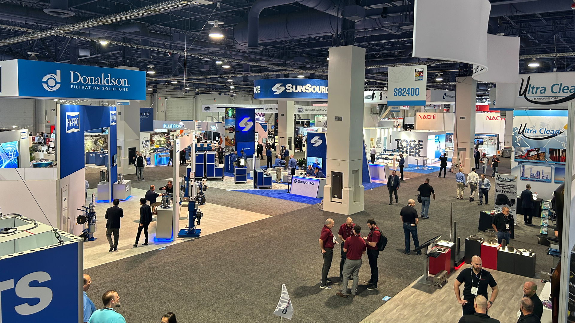 IFPE 2023 brought together a range of companies from the fluid power industry which serve the mobile equipment sector.