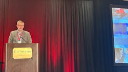 Eric Lanke, President and CEO of NFPA, announced new task forces focused on connectivity and automation will be launched during the 2023 IEOC. Eric Lanke, President and CEO of NFPA, announced new task forces focused on connectivity and automation will be launched during the 2023 IEOC.