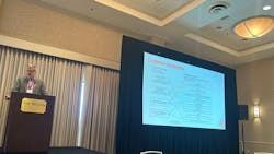 Eric Lanke, president and CEO of NFPA, said the Technology Roadmap provides an R&D agenda for the fluid power industry. Eric Lanke, president and CEO of NFPA, said the Technology Roadmap provides an R&D agenda for the fluid power industry.