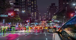 The pairing of thermal cameras and software enables improved detection and classification of pedestrians, bicyclists and other objects in any lighting conditions. The pairing of thermal cameras and software enables improved detection and classification of pedestrians, bicyclists and other objects in any lighting conditions.